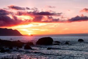 sunset Madeira Island